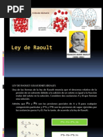 Ley de Raoult.................