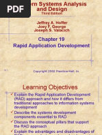 Rapid Application Development: Jeffrey A. Hoffer Joey F. George Joseph S. Valacich