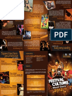 Programme Du Festival Culturel Du Mont-Dore 2012
