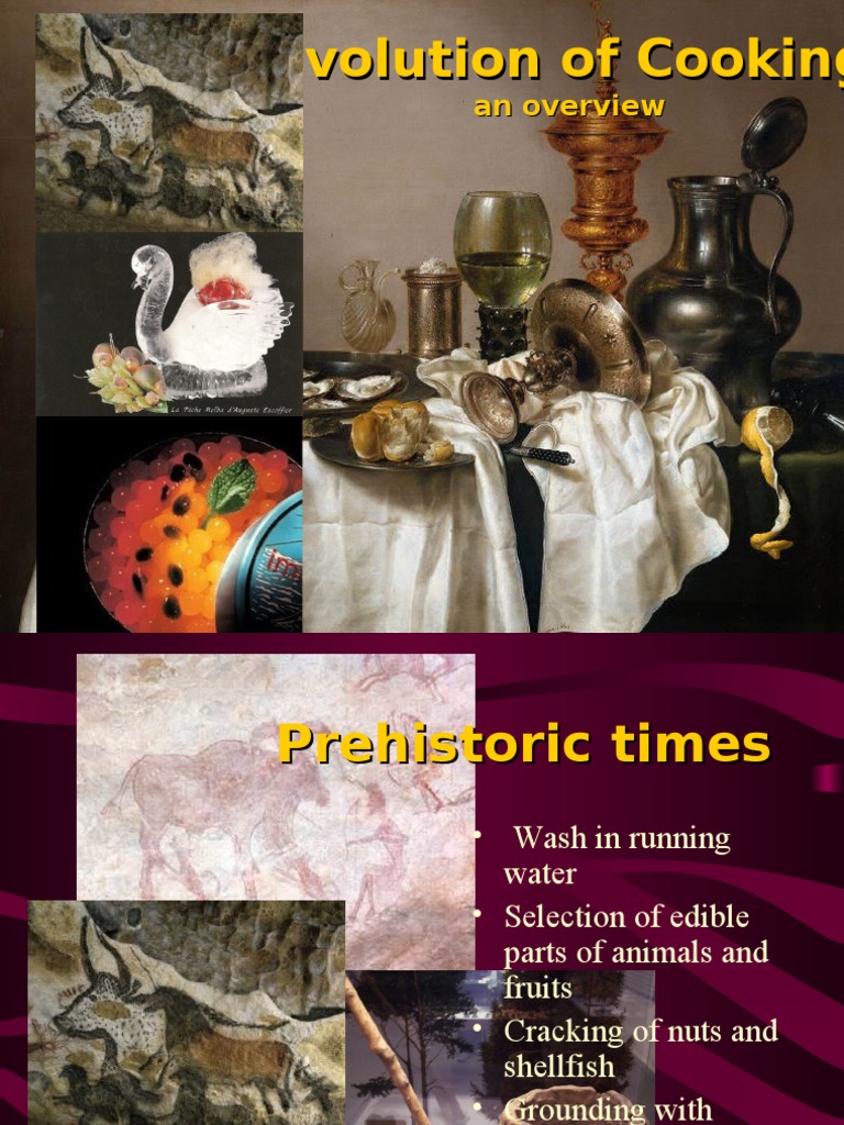 History of Culinary Evolution | PDF | French Cuisine | Cooking