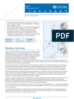 UN Situation Report No. 1 (Typhoon Pablo)