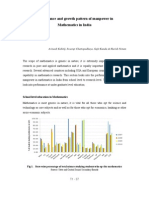 Performance and Growth Pattern of Manpower in Mathematics in India