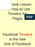 SMC1 Facebook Lesson How To Use Timeline For Pages