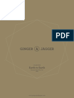 Ginger & Jagger Price List 2012