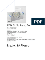 Catalogo de Led