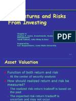 return and risk for investing