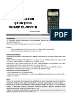 Calculator Stiintific Sharp Manual Utilizare