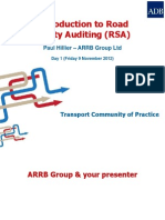 (T6) ARRB Introduction To Road Safety Audit Training - Day 1