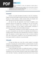 Saraiva e Melo - Programa