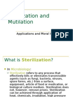 Sterilization and Mutilation