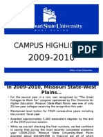 2010 State of The Campus