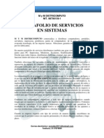 Portafolio de Servicios