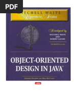 Download Object Oriented Design in Java 1998 by moochie07 SN11564114 doc pdf