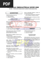 REVISÃO PV SINOS VESTIBULAR UFSM