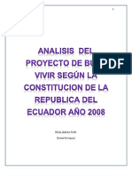 Buen Vivir en La Constitución Del La República Del Ecuador