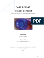 Case Report Keratitis Dendritik