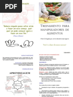 Treinamento Para Manipuladores de Alimentos