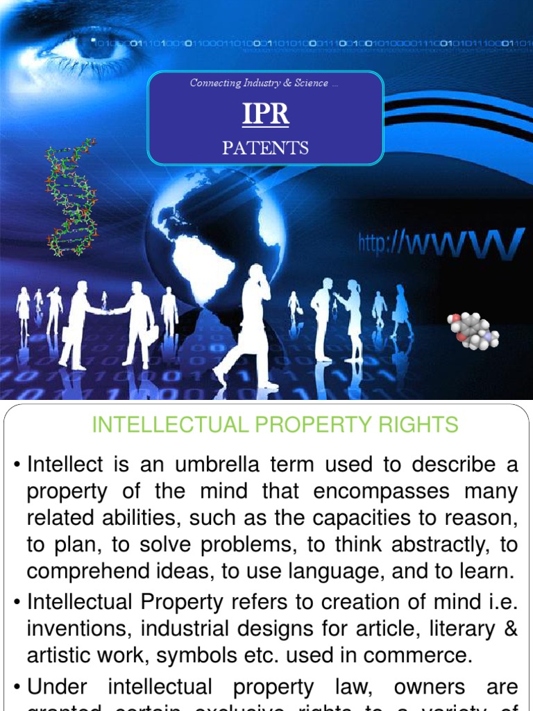 Understanding Intellectual Property Rights | PDF | Patent Application ...