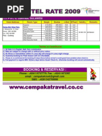 Download Palu Hotels Update 02 FEB 09 by Cempaka Travel SN11567159 doc pdf