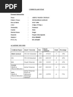 Download wahid Cv  by abdul wahid chohan SN11567501 doc pdf