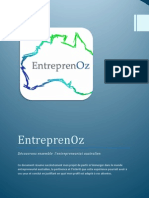 EntreprenOz - Dossier de Sponsoring