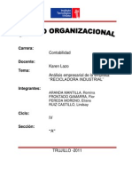 Analisis Empresarial-Recicladora Industrial