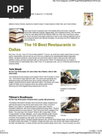 Download Best of Dallas Restaurants 2008 - DMagazine by - E - SN11568513 doc pdf