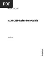 2013 Autolisp Reference Guide