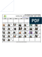 Jadual Kuliah Maghrib Dec.2012
