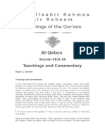 Teachings of The Qur'Aan