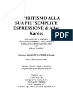 Spiritismo It Allan Kardec Lo Spiritismo Alla Sua Piu Semplice Espressione