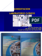 Acreditacion Del Laboratorio Clínico