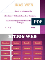 Diferentes Tipos de Sitios Web