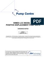 WIMES LCC Model 03 PD Pumps Issue 1 Guidance Notes