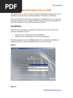 Download Install Windows Server 2008 by Indrajit Banerjee SN11572171 doc pdf