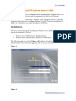 Install Windows Server 2008