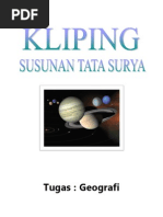 Download Kliping Geografi - Susunan Tata Surya by Jhen SN115735255 doc pdf
