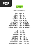 Beauty Math