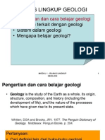 Modul 1 - Geologi