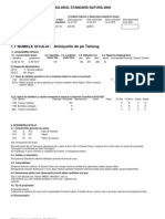 Formular Standard Natura 2000 - Sci-Uri