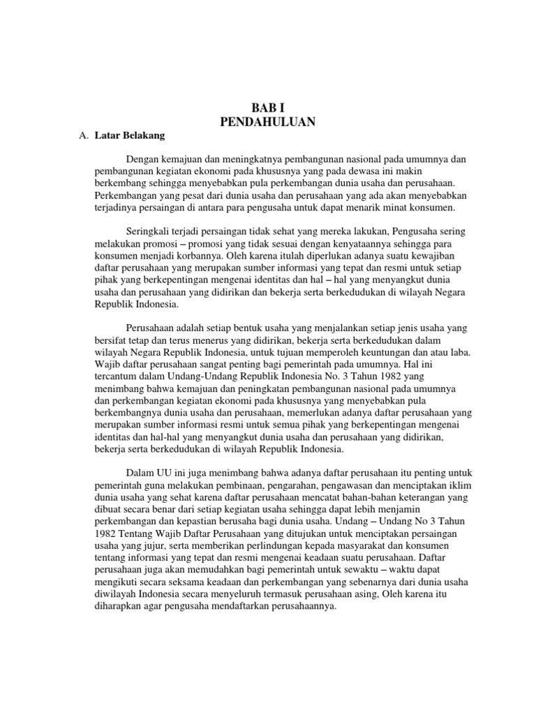 Makalah Hukum Dagang Perseroan Terbatas