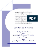 The Spirit of the Forest - for String Orchestra and Percussion - Parts