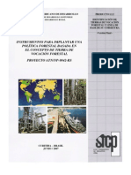 Identificación de Tierras de Vocación Forestal y Línea de Base de Su Cobertura