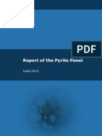 Report of Pyrite Panel - June 2012