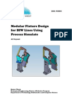 Modular Fixture Design For BIW Lines Using Process Simulate (v2.0)