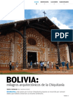 Bolivia, milagros arquitectónicos de la Chiquitanía