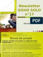 Newsletter Soho Solo n17 Fevrier09