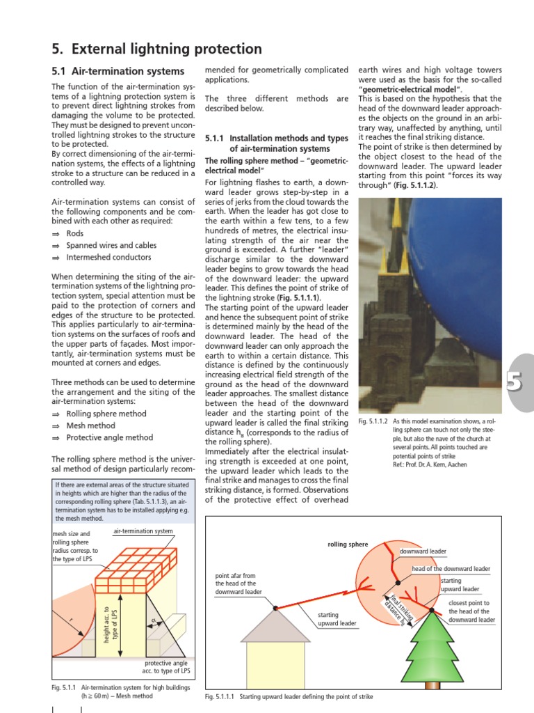 Lightning Protection | PDF | Roof | Electrical Conductor
