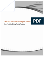 The CIO's New Guide To Design of Global IT Infrastructure: Five Principles Driving Radical Redesign