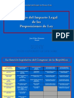Analisis Del Impacto Legal de Las Proposiciones de Ley